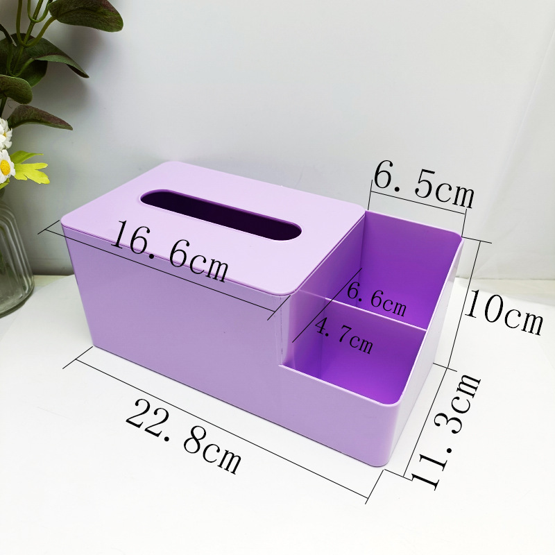 2024 New Candy Ribbon Storage Tissue Box Children's Handmade Diy Main Desktop Storage Tissue Box