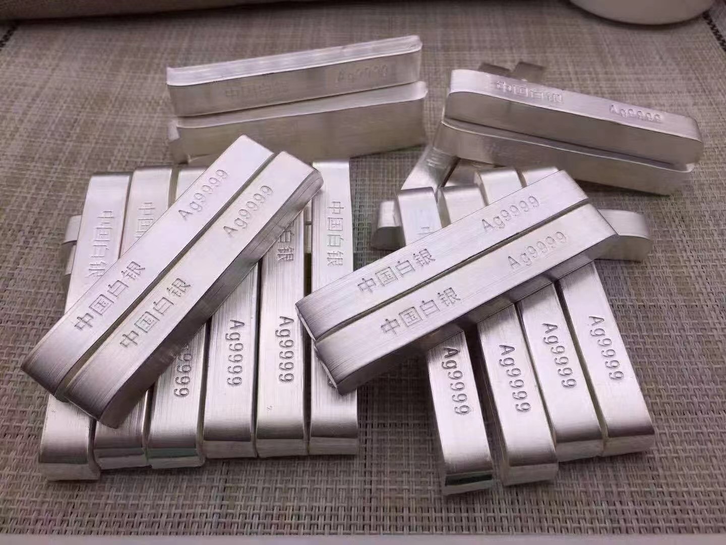 s9999足银银板银材料纯银银块银条国际行情按克计价厂家直销批发