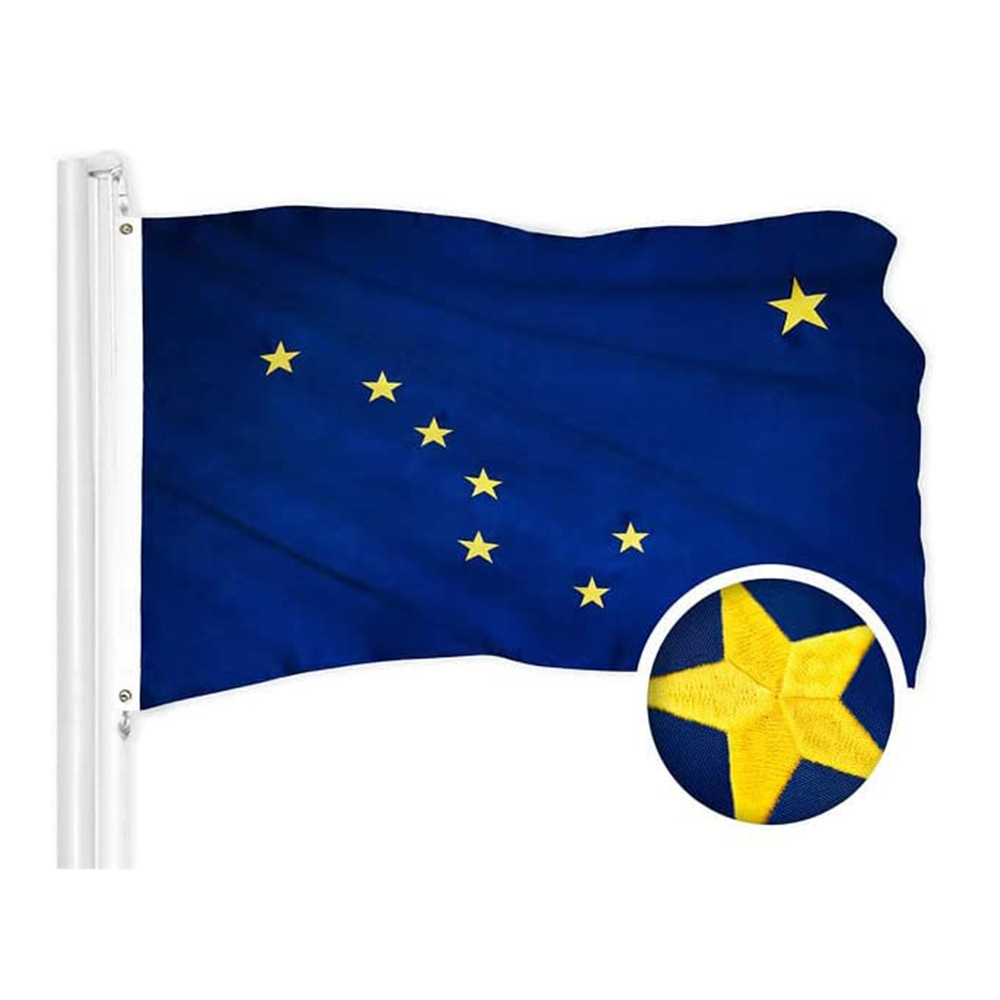 跨境供应亚马逊ebay阿拉斯加州刺绣旗90*150cm美国旗帜-阿里巴巴