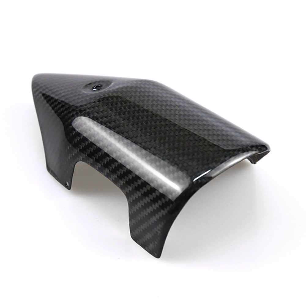 适用雅马哈mt10 摩托车改装配件碳纤维小排气管罩排气管保护盖16