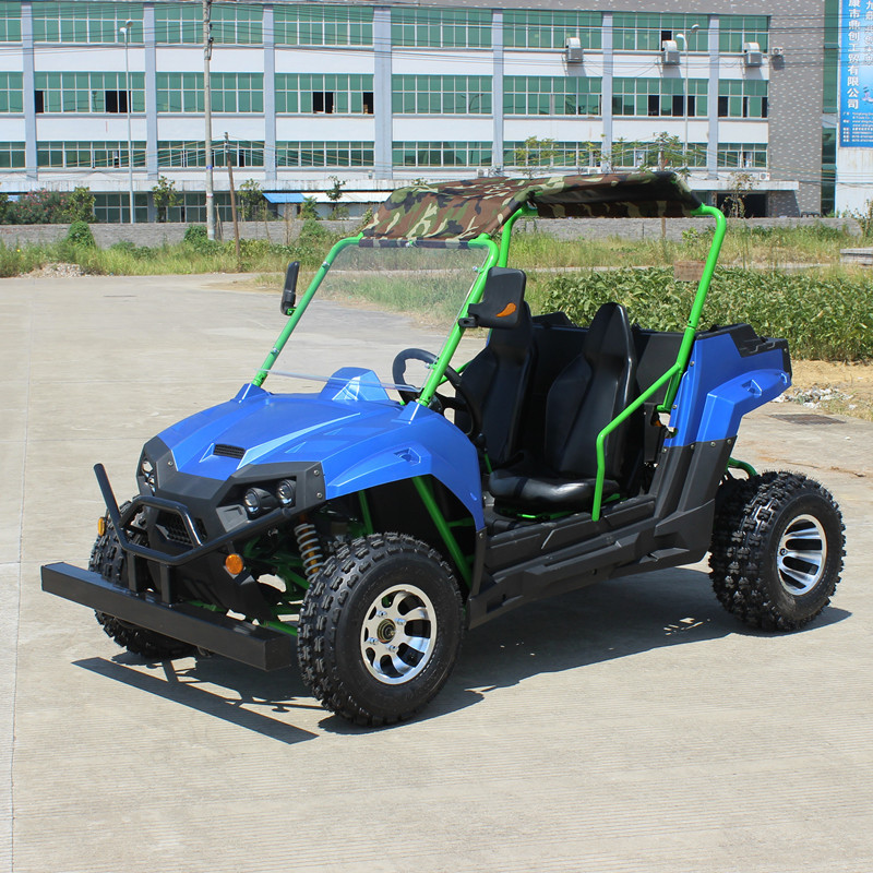 新款王野200cc农夫车四轮沙滩车越野摩托车利邦方向盘卡丁车农用