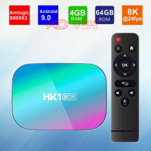 HK1 BOX 安卓机顶盒 S905X3 安卓9.0 双频WIFI蓝牙 千兆8K TV BOX