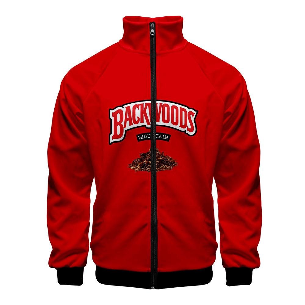 2020新款 厂家 backwoods 潮流3d立领夹克拉链卫衣外套