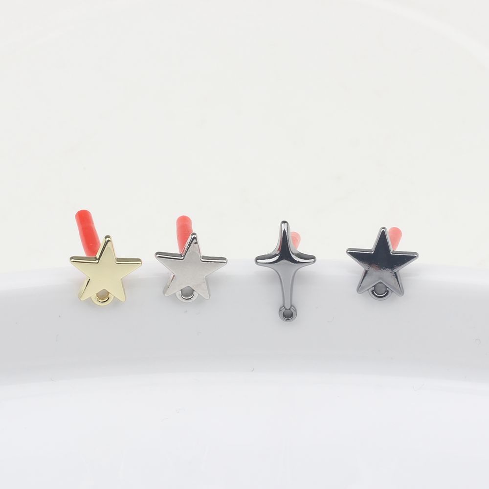Korean Style Fashion Mini XINGX Cross Auricular Needle Temperament DIY Handmade Handmade Earrings Jewelry