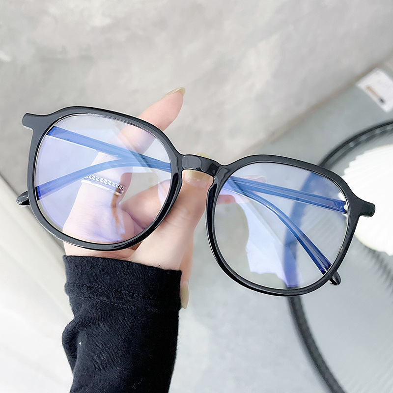 复古眼镜框 防蓝光眼镜tr90平光镜女士眼镜架近视眼镜配镜护目镜