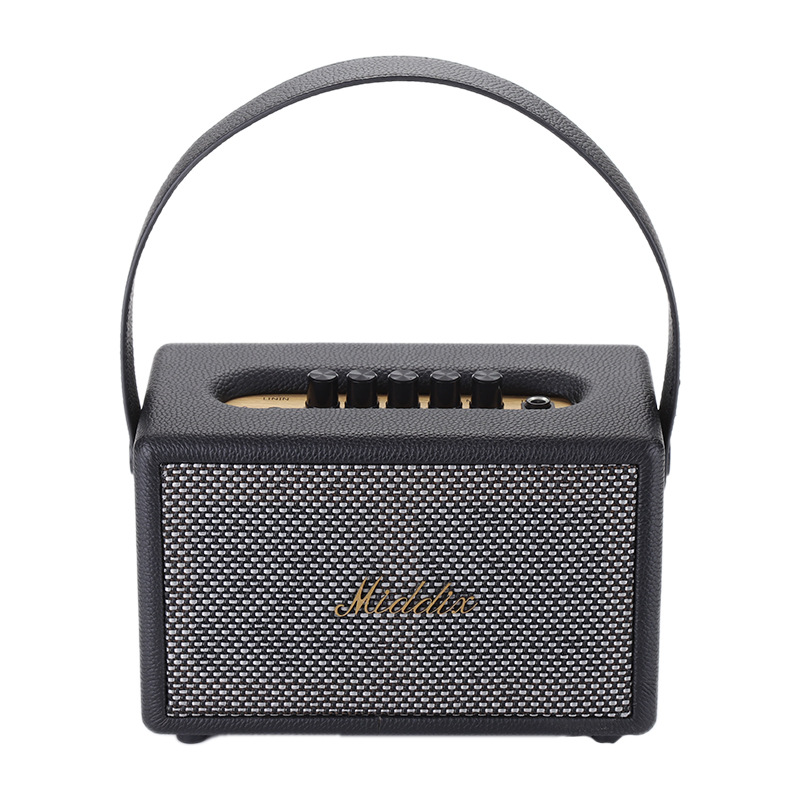 定制款 手提无线蓝牙音箱多功能复古家用户外k歌音响