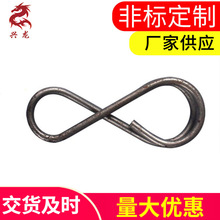 兴龙不锈钢异型弹簧 XL-01钢卡簧 北京大线径异型弹簧可定制