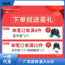 海用螃蟹笼蟹笼加粗加重折叠圆形弹簧笼子抓螃蟹笼海边捕蟹网工具