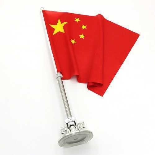 不锈钢旗杆墙旗杆国旗杆免钉免钻吸盘旗杆架墙旗架斜插伸缩旗杆