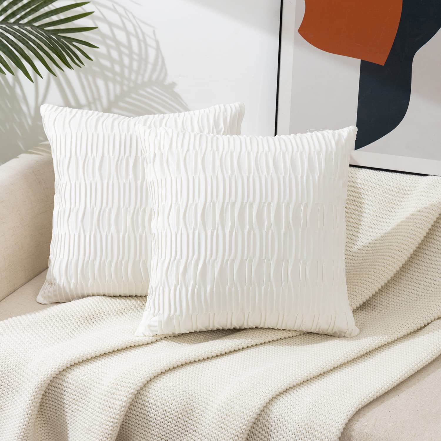 Factory Direct Sales Pleated Pillow New Velvet Pleated Pillow Netherlands Velvet Pillow Cover Amazon Hot Pillowcase
