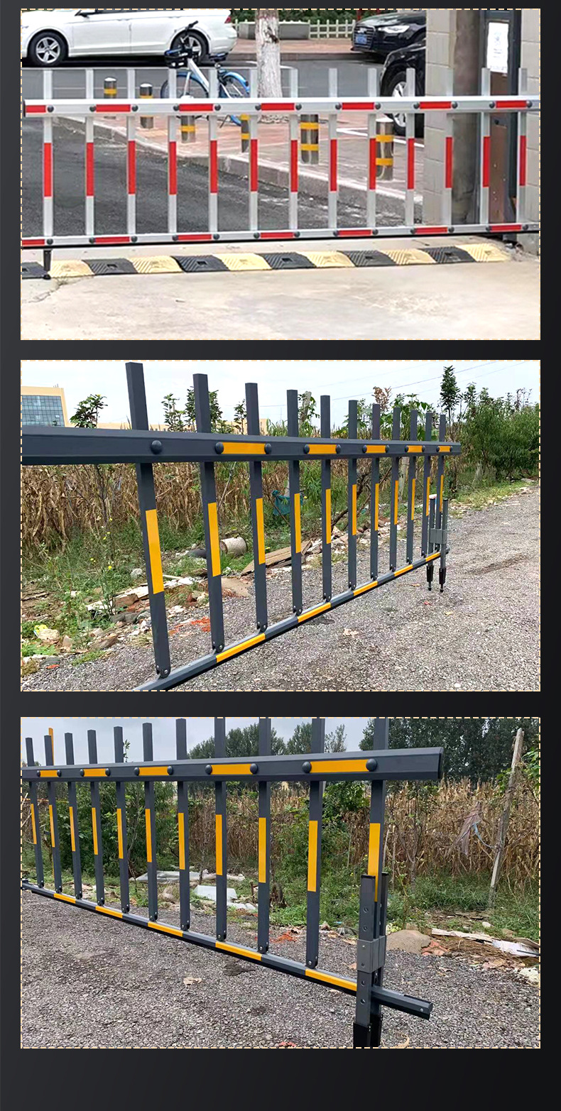 安快栅栏杆道闸抬杆电动道闸杆停车场的起落杆小区门口防砸升降杆