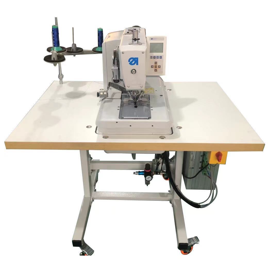 圆头锁眼机九成新杜克普580打扣眼设备西装线迹好没有维修过