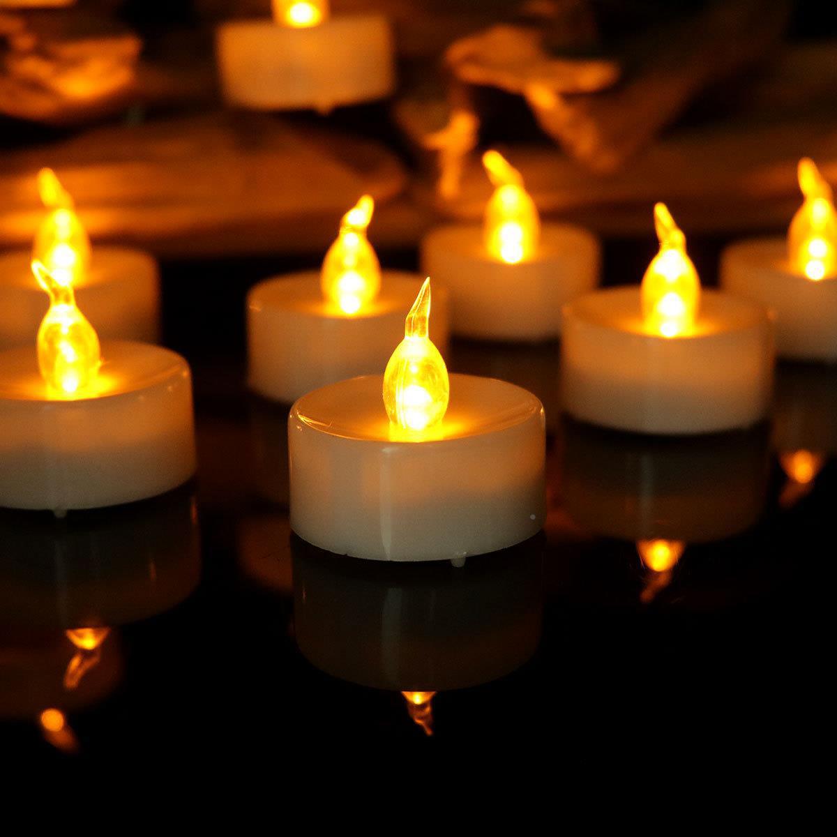 电子蜡烛灯庆外康浩鑫(圣婚诞气氛装饰仿真焰户led电子蜡 烛灯