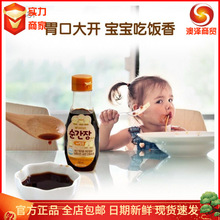 艾唯倪酱油佐餐复合调味料韩国原装进口儿童酿造酱油拌饭料190ml