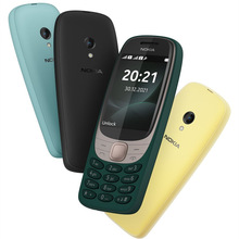 跨境手机  6310 2021 GSM非智能手机 直板老人双卡功能手机跨境
