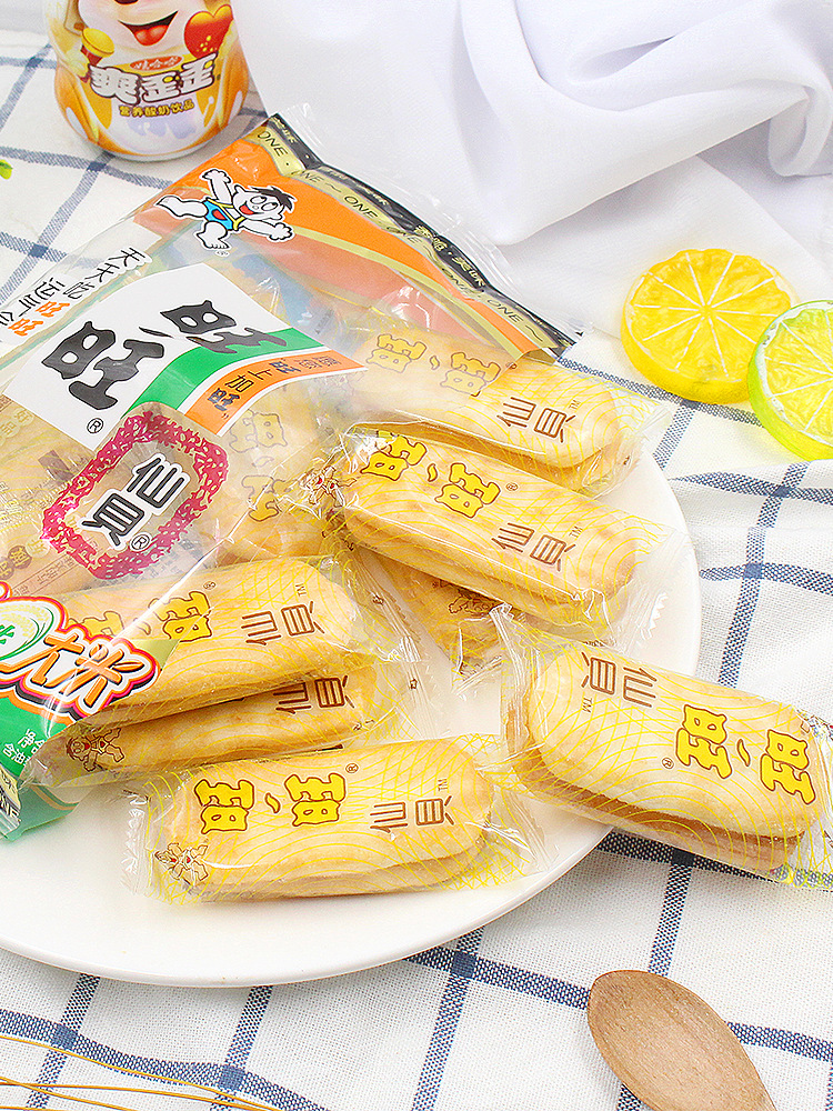 旺旺仙贝袋装52g米饼办公室膨化零食小吃雪饼儿童休闲食品大礼包