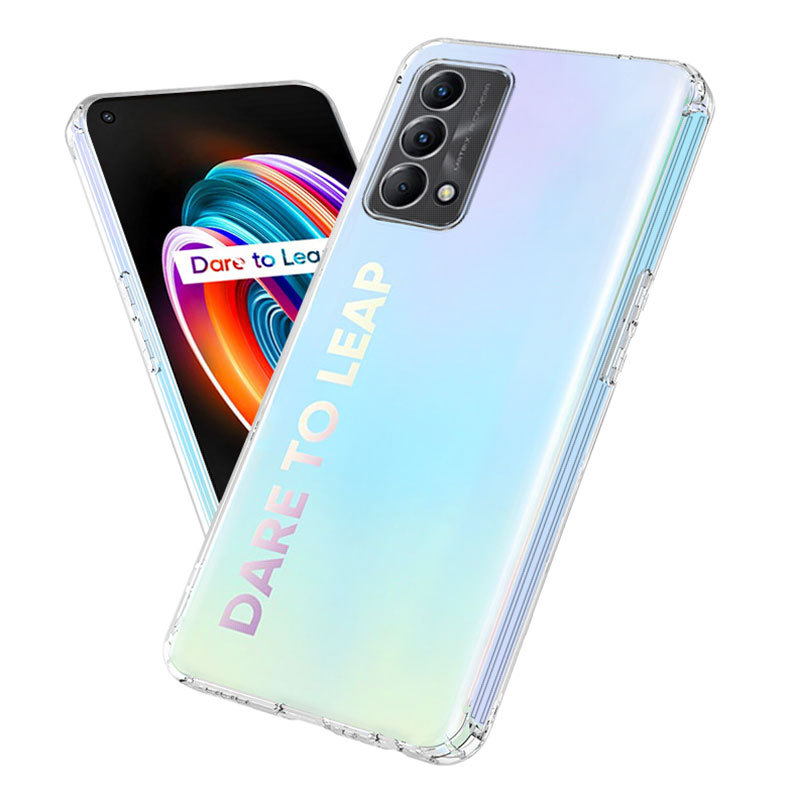 适用oppo真我gt大师版直边透明tpu手机壳realmeq3pro狂欢版气囊壳