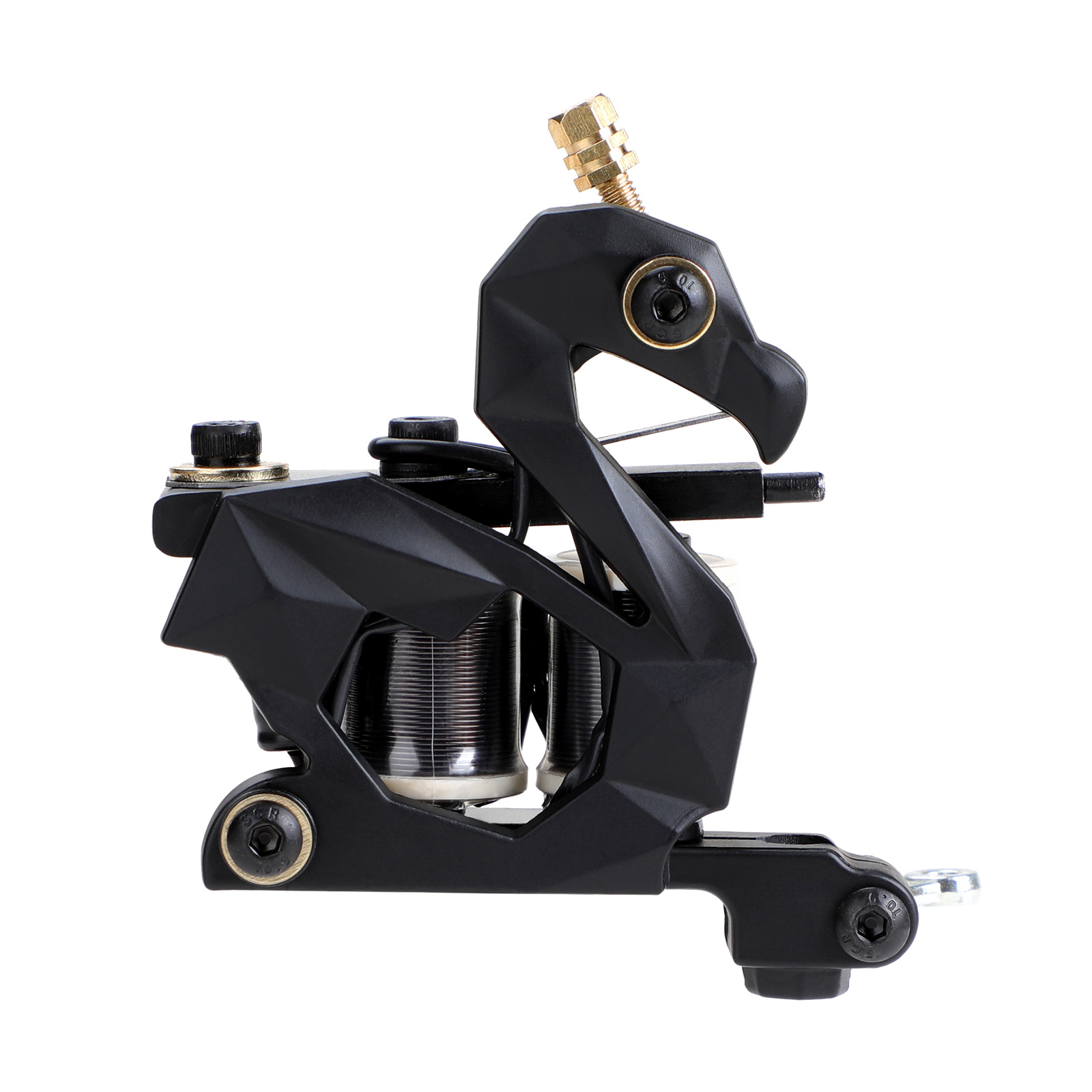 绣龙专业线圈纹身机新款天鹅纹身机割线打雾全套初学刺青纹身器材