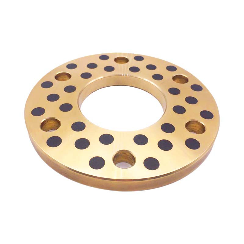 嘉善专做高力黄铜高精度jtw耐磨自润滑止推垫片机械设施润滑配件