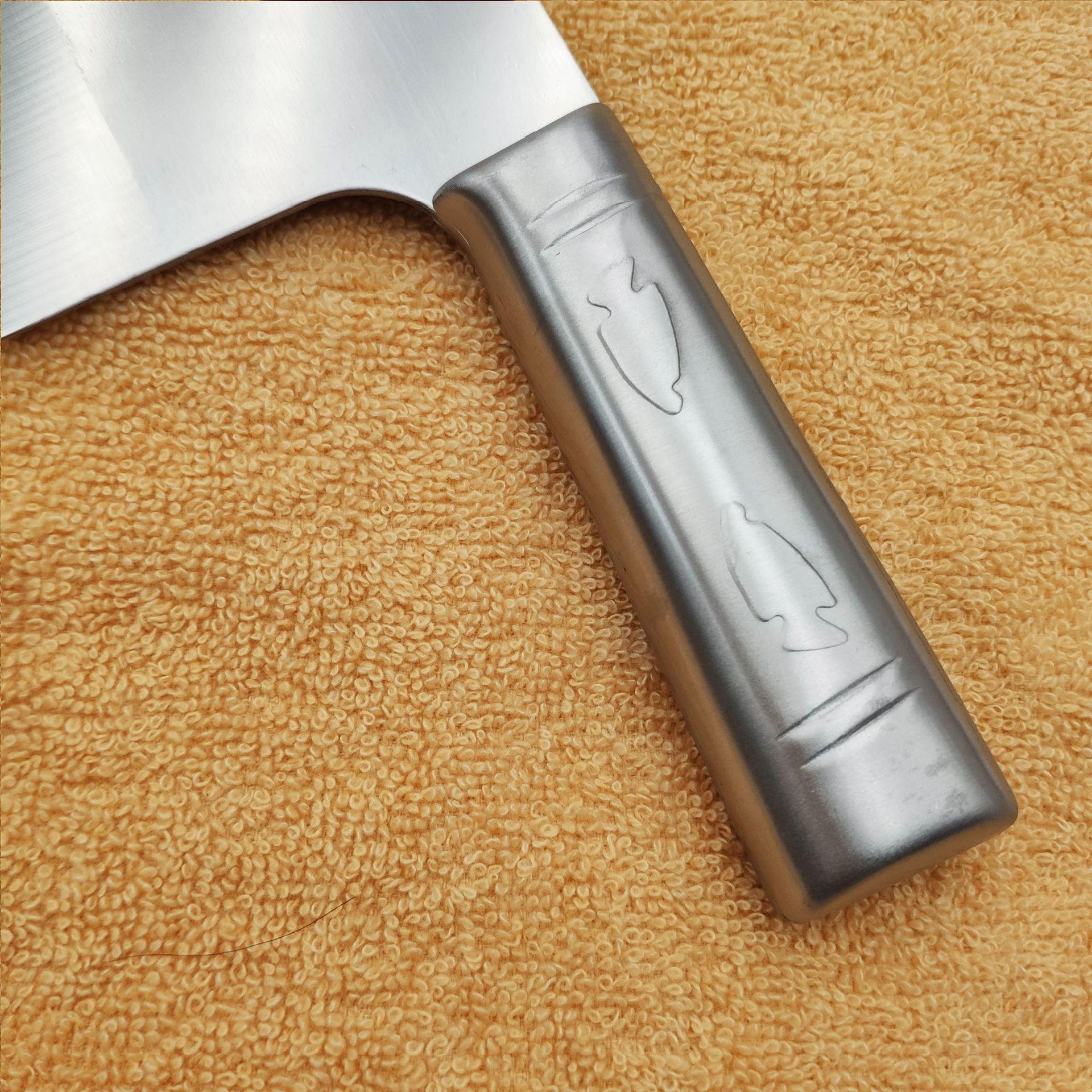 阳江菜刀全不锈钢菜刀合金钢刀钢柄切片刀锋利酒店厨师用刀 knife