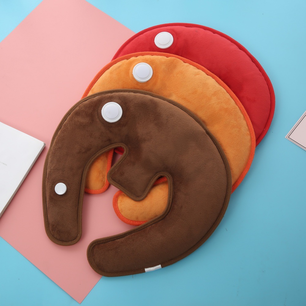 U型颈椎热水袋充电防爆自动断电热敷暖水袋暖脖子护颈艾灸暖宝宝