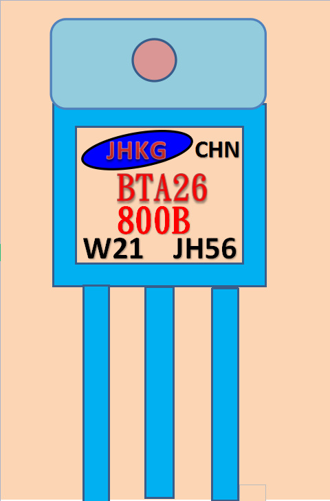 jhkg厂家特价直销 晶闸管 bta26-800bw ,to-220双向可控硅26a