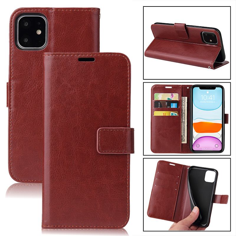 适用iPhone16e手机壳苹果14手机皮套三星s25荣耀手机保护套疯马纹