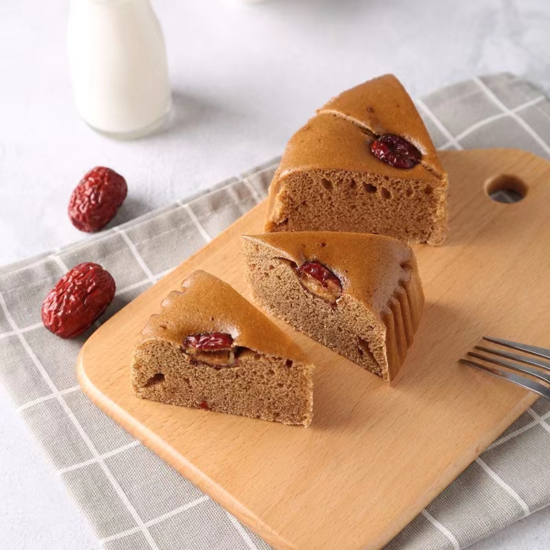 安井红糖发糕红枣糕400g*1袋家庭早餐速食食品速冻半成品