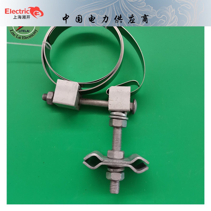 引下线夹 光缆引下线夹 opgw光缆卡具 电力固定金具钢带抱箍现货
