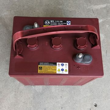 260*180*280mm尺寸叉车动力电瓶 6v190ah 3-dg-190铅酸加液型电池