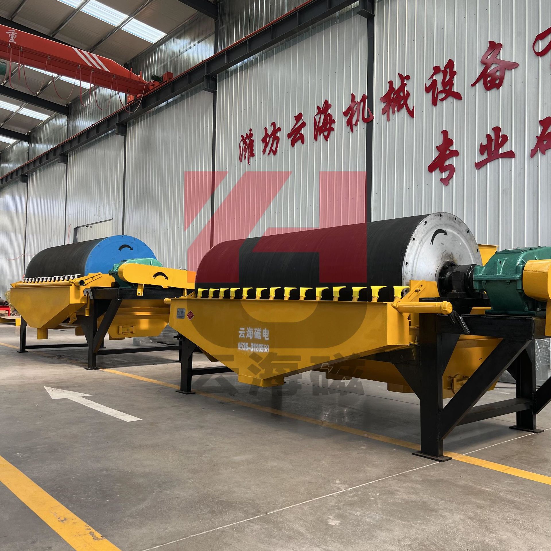 ctb系列永磁滚筒式磁选机 铁矿锰矿煤矿永磁强磁选机 强磁除铁器