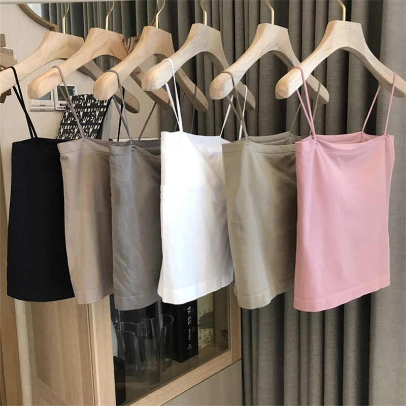 Popular 1806 Camisole Chest Wrap Underwear Women's Base Tube Top Breathable Beautiful Back Underwired Bra Casual Short and Long