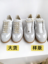 ins联名款真皮黑白色高帮厚底情侣运动增高休闲百搭r白鞋女男o