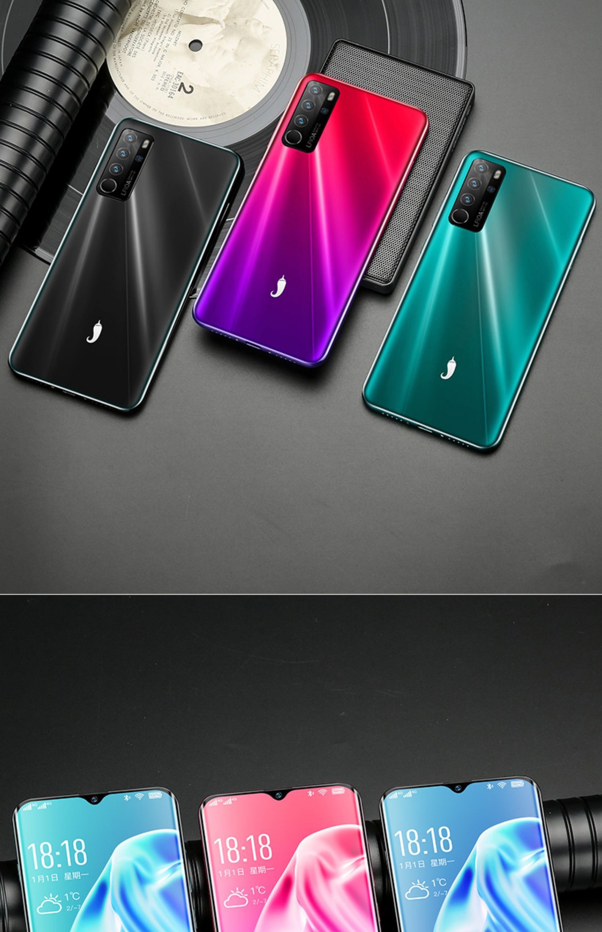 新款小辣椒p40pro官方128g学生安卓电竞游戏智能手机备用便宜老人