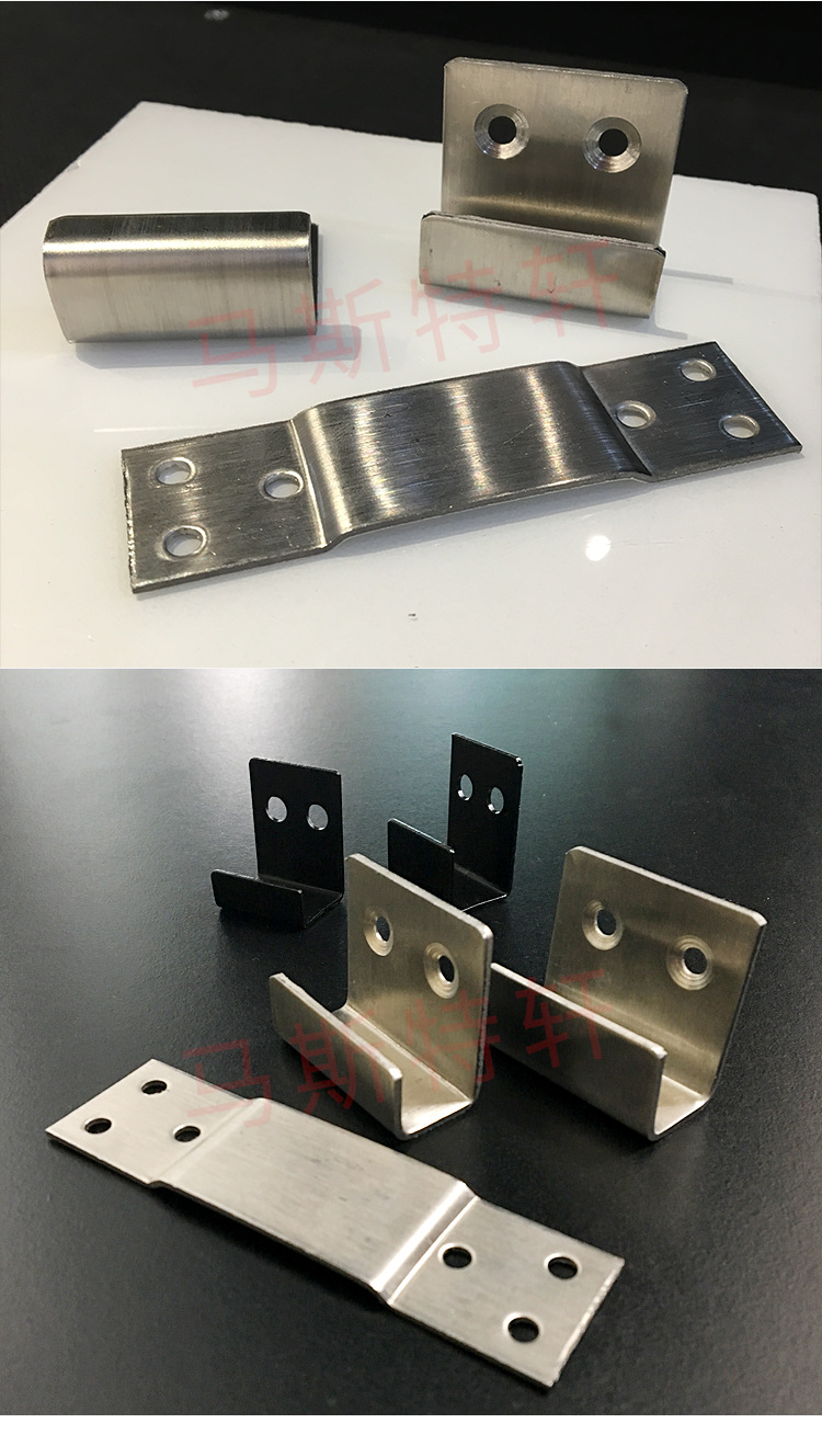 不锈钢瓷砖挂码挂件 瓷砖固定挂钩墙地砖干挂托码加厚u型卡扣挂扣