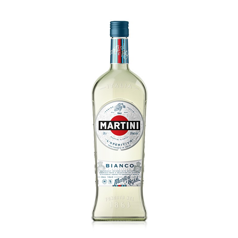洋酒批发 martini bianco 马天尼白威末酒1000ml