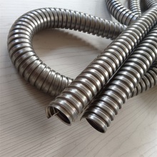 304穿线金属软管供应 P3型单扣不锈钢金属波纹管规格齐全