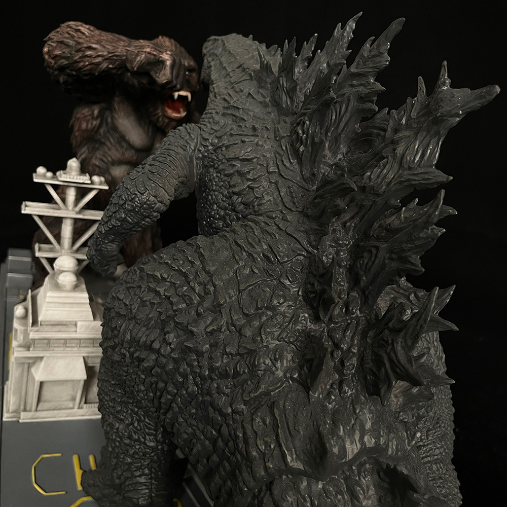 三雷gk 预售哥吉拉2021哥斯拉大战金刚 godzillagk模型手办雕像