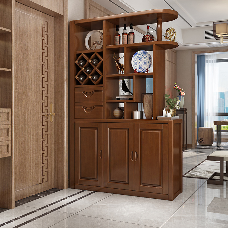 酒柜隔断柜门厅