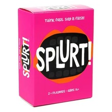 英文splurt! think fast say it first 快速命名聚会策略游戏卡