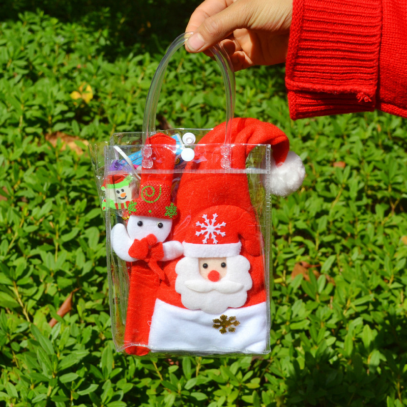 圣诞节手提大礼包幼儿园小朋友班级奖品小礼品全班小学生圣诞礼物