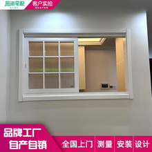 实木窗日式室内木窗推拉窗上翻窗折叠窗厨房平移长虹玻璃门窗