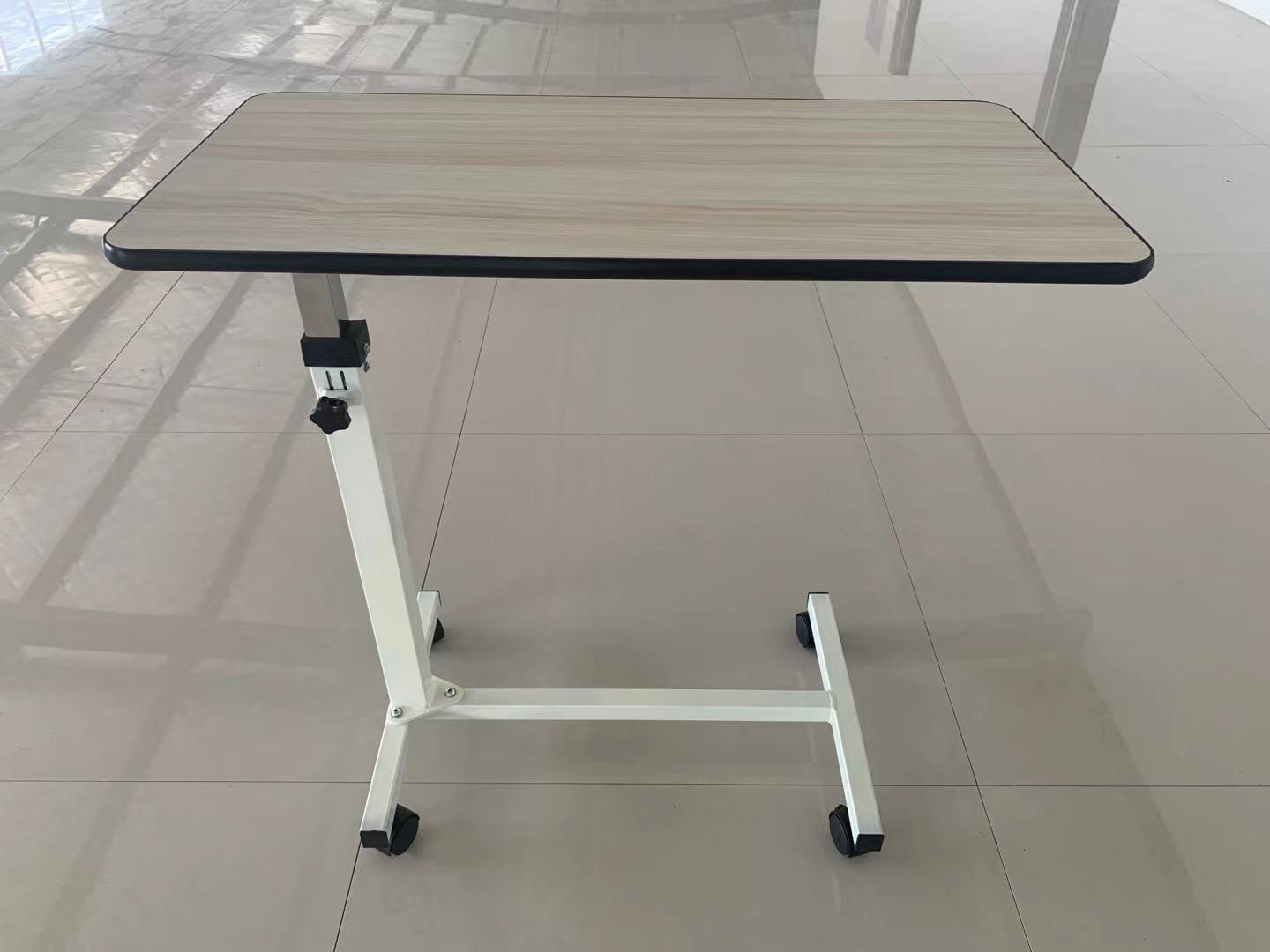 可移动书桌 病房护理桌 升降桌 可移动餐桌