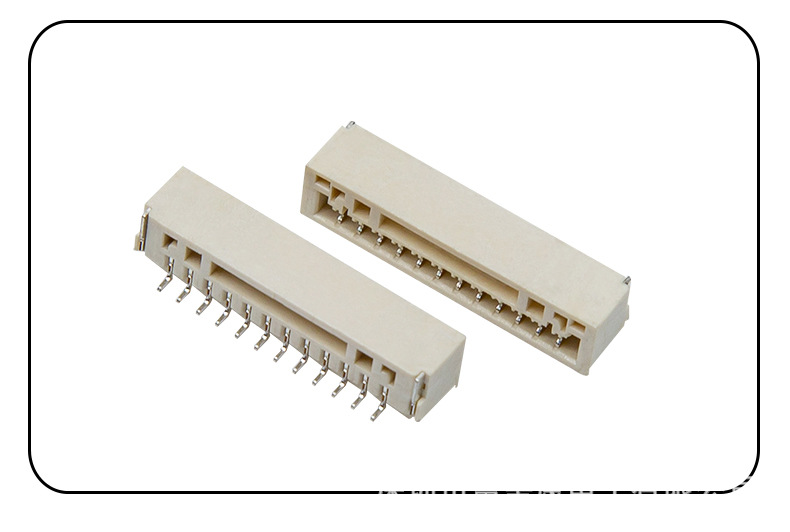 富美康 wtb/wafer连接器 1.25mm gh1.25 卧贴带扣 2pin～20pin