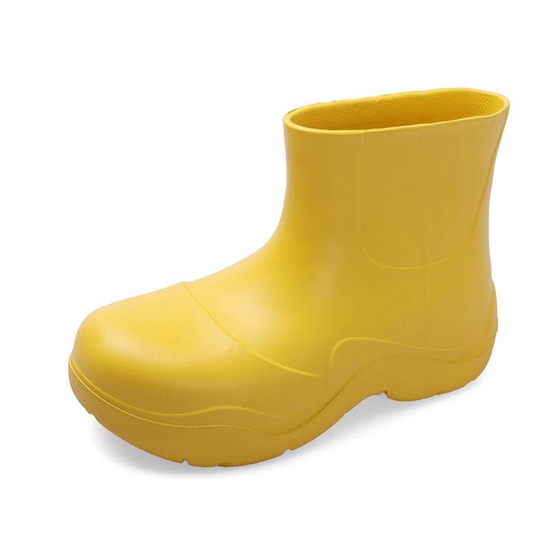 阿希哥mona网红同款雨鞋女夏季外穿时尚防水马丁雨靴中筒女款外穿