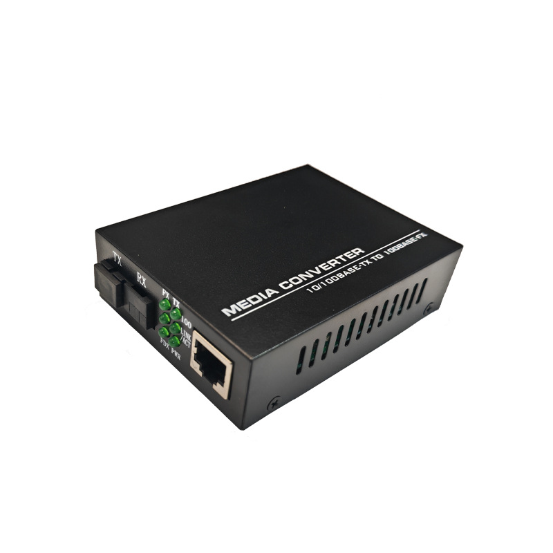 百兆单模单纤光纤收发器25km-阿里巴巴