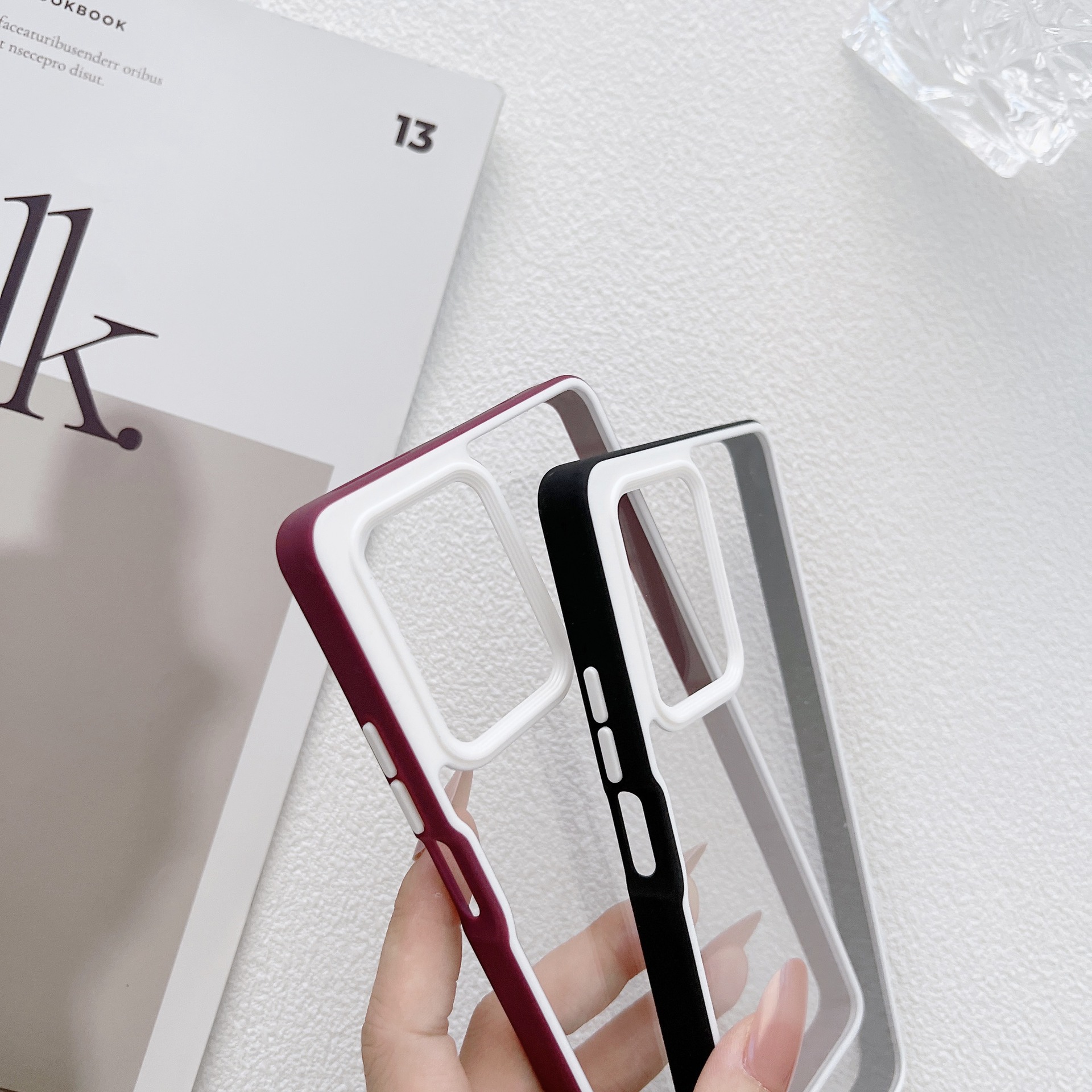 优盾三合一小米redmi10s手机壳保护套三星s22莫兰迪色a13跨境适用