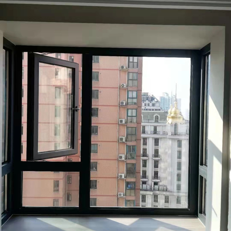 上海断桥铝门窗封阳台隔音玻璃铝合金窗户平开窗推拉门阳光房