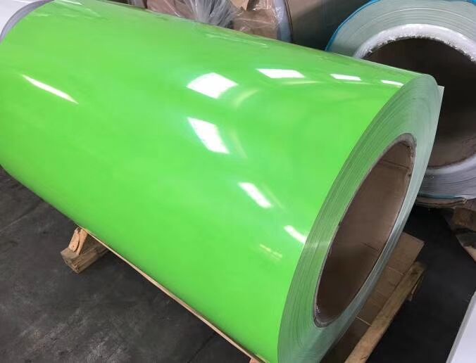 工业彩铝板卷材 多规格彩色透明覆膜铝皮卷 铝镁锰合金彩涂铝卷