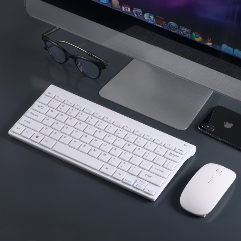 Wireless Mouse Set Keyboard and Mouse Set Laptop External Chocolate Button Wireless Keyboard